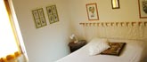 Particolare di una camera da letto